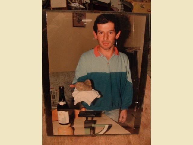 The young truffle hunter Luigi Castino and a monster truffle!